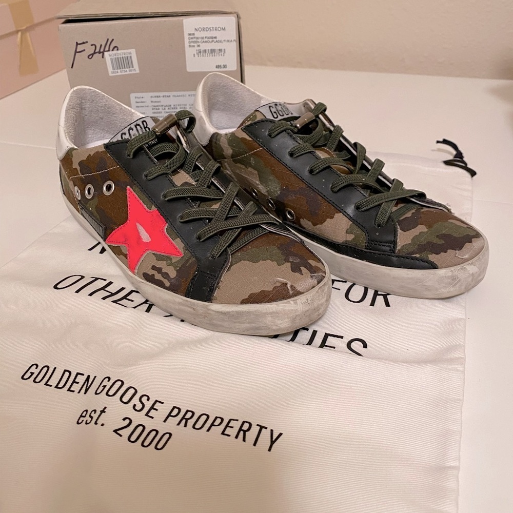 Authentic Golden Goose barely worn